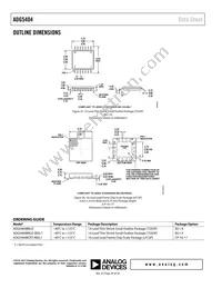 ADG5404BRUZ Datasheet Page 20