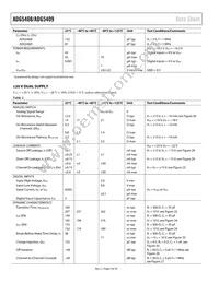 ADG5409BCPZ-REEL7 Datasheet Page 4