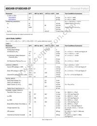 ADG5409TCPZ-EP Datasheet Page 4