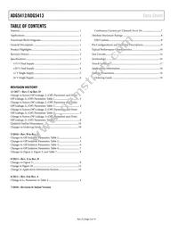 ADG5413BCPZ-REEL7 Datasheet Page 2