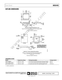 ADG5436BRUZ-REEL7 Datasheet Page 19