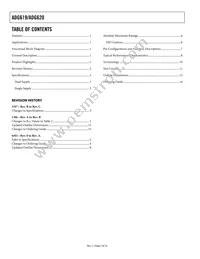 ADG620BRMZ-REEL7 Datasheet Page 2