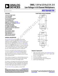 ADG708BRU-REEL7 Datasheet Cover