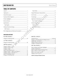ADG708BRU-REEL7 Datasheet Page 2