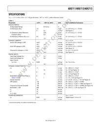 ADG712BRU-REEL7 Datasheet Page 3