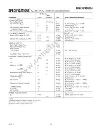 ADG734BRU-REEL Datasheet Page 3