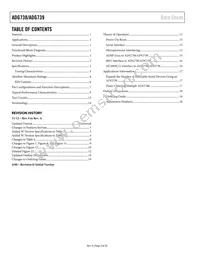 ADG739BRU-REEL7 Datasheet Page 2