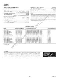 ADG774BRQ-500RL7 Datasheet Page 4