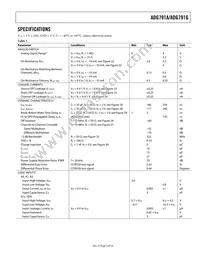 ADG791GBCPZ-REEL Datasheet Page 3