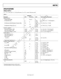 ADG794BRQZ-REEL Datasheet Page 3