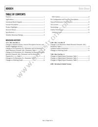 ADG824BCPZ-REEL7 Datasheet Page 2