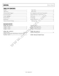 ADG836LYRM-REEL7 Datasheet Page 2