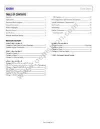 ADG888YCPZ-REEL Datasheet Page 2