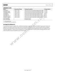 ADG904BCPZ-REEL Datasheet Page 14