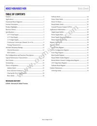 ADGS1409BCPZ-RL7 Datasheet Page 2
