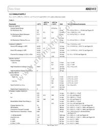 ADGS1412BCPZ Datasheet Page 7