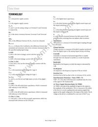 ADGS5412BCPZ Datasheet Page 21