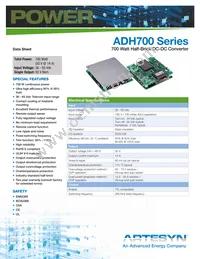 ADH700-48S50-6L Datasheet Cover
