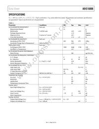 ADIS16006CCCZ Datasheet Page 3