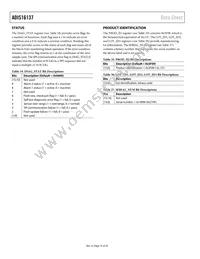 ADIS16137BMLZ Datasheet Page 16