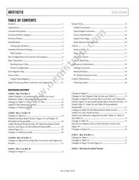 ADIS16210CMLZ Datasheet Page 2