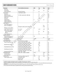 ADIS16360BMLZ Datasheet Page 4