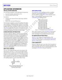 ADIS16364BMLZ Datasheet Page 18