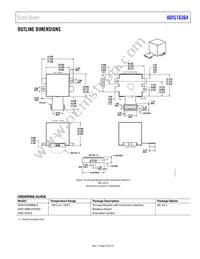 ADIS16364BMLZ Datasheet Page 19