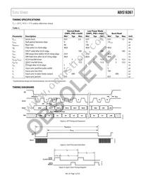 ADIS16367BMLZ Datasheet Page 5