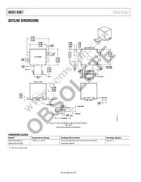 ADIS16367BMLZ Datasheet Page 18