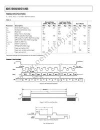 ADIS16400BMLZ Datasheet Page 6