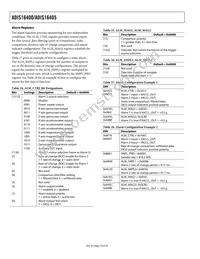 ADIS16400BMLZ Datasheet Page 16