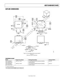 ADIS16400BMLZ Datasheet Page 17