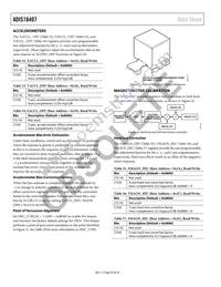 ADIS16407BMLZ Datasheet Page 20