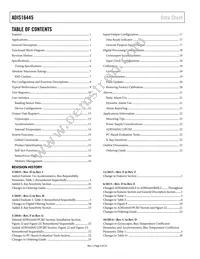 ADIS16445AMLZ Datasheet Page 2