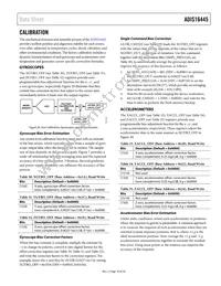 ADIS16445AMLZ Datasheet Page 19