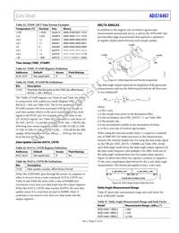 ADIS16467-3BMLZ Datasheet Page 21