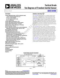 ADIS16488AMLZ Datasheet Cover