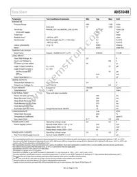 ADIS16488AMLZ Datasheet Page 5