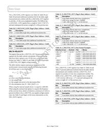 ADIS16488AMLZ Datasheet Page 17