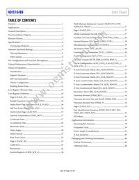 ADIS16489BMLZ-P Datasheet Page 2