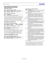 ADIS16490BMLZ Datasheet Page 19