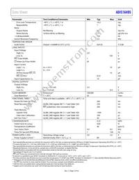 ADIS16495-3BMLZ Datasheet Page 5