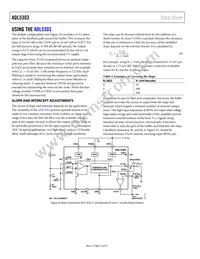 ADL5303ACPZ-RL Datasheet Page 12
