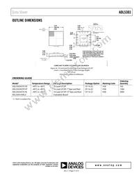 ADL5303ACPZ-RL Datasheet Page 21
