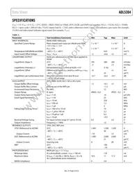 ADL5304ACPZ-RL Datasheet Page 3