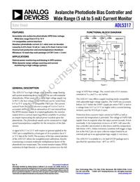 ADL5317ACPZ-REEL7 Datasheet Cover