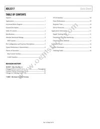 ADL5317ACPZ-REEL7 Datasheet Page 2