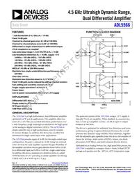 ADL5566ACPZ-R7 Datasheet Cover