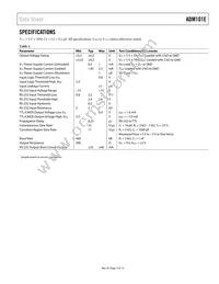 ADM101EARM-REEL7 Datasheet Page 3